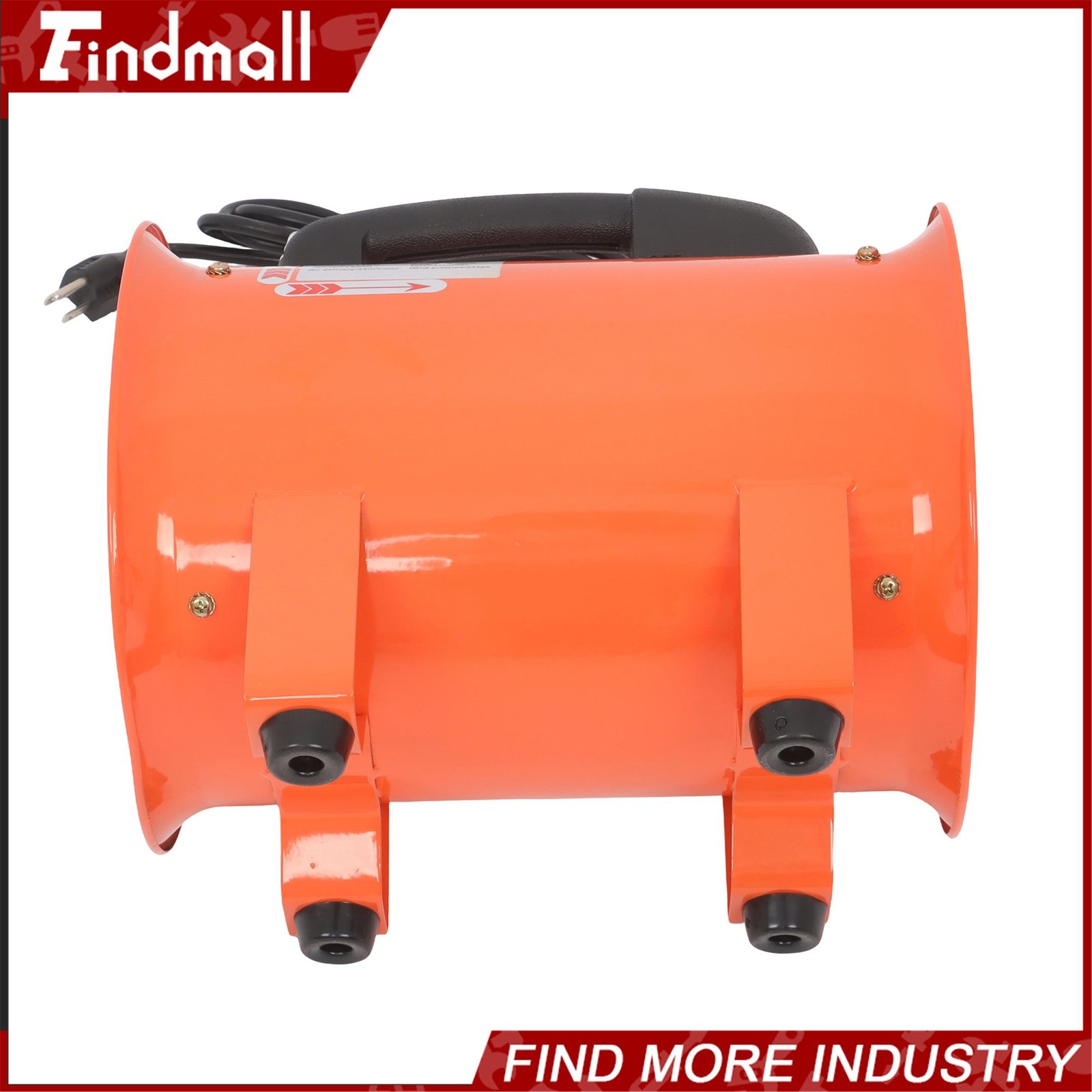 Findmall 8 Inch Portable Blower Fan 180W 900CFM 3450RPM with 33 Ft Duct Hose