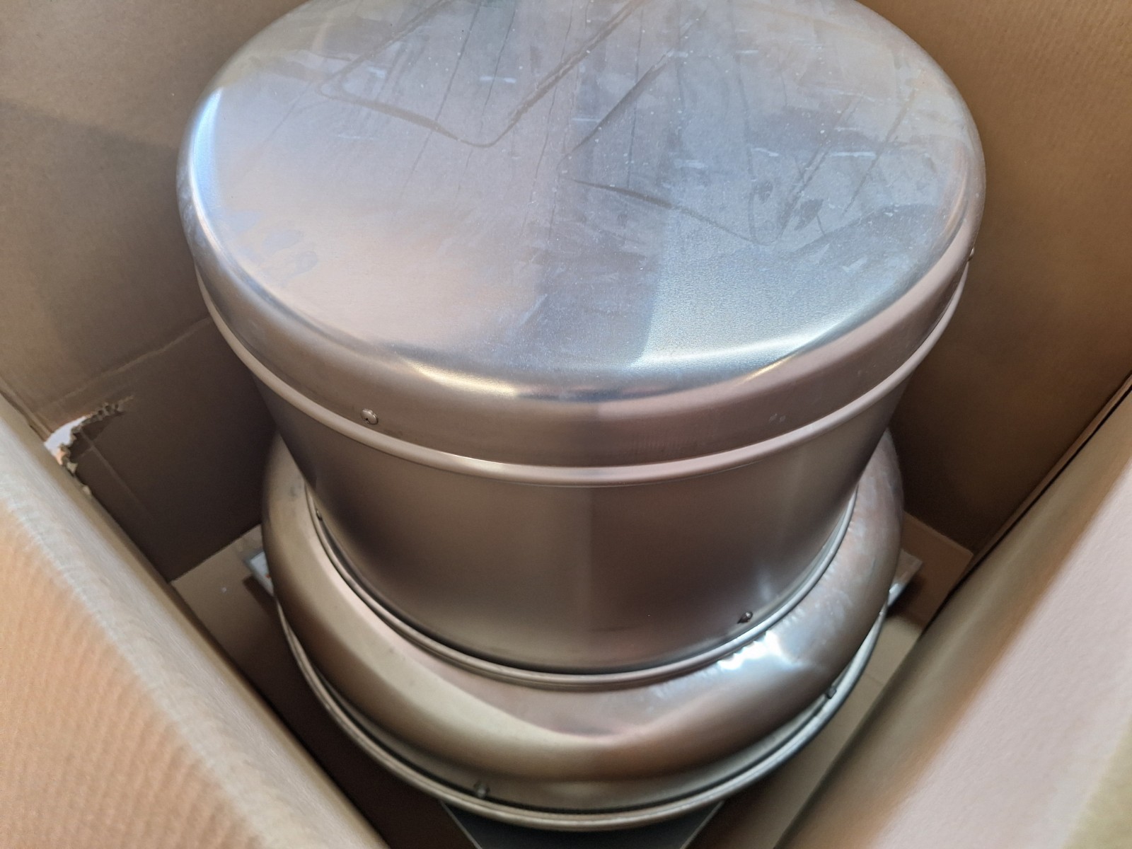Dayton 3HFL7 Downblast Vent, Belt Drive, 16-3/4 In, 3,249 cfm, with drive pack