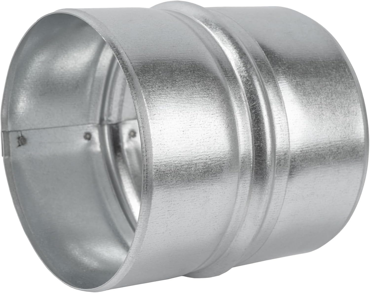 Vent Systems 4” Inch Galvanized Steel Duct Connector – round Ventilation Duct E