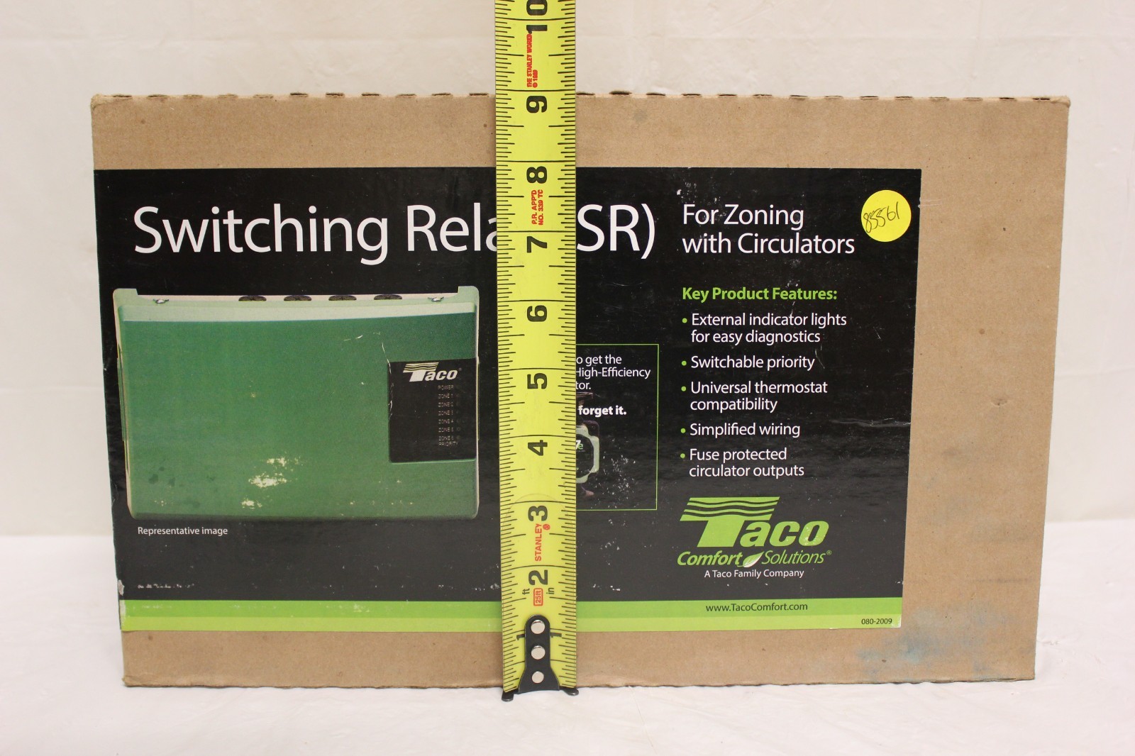 Taco SR502-4 Switching Relay 2-Zone 120VAC 15A D2