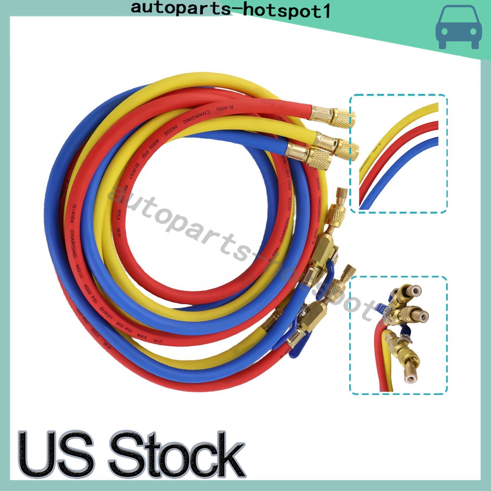 NEW For 29986 Plus II 1/4″ Hose with Compact Ball Valve, 72″ US STOCK