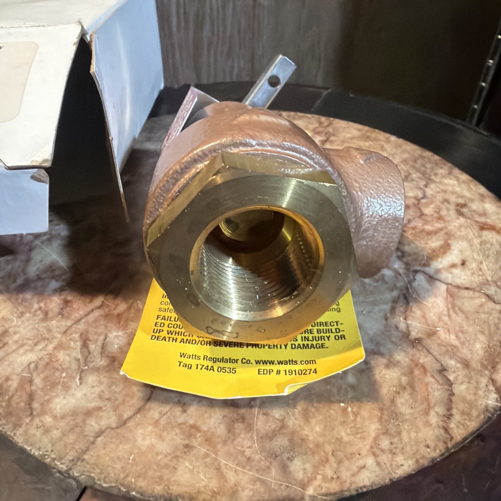 Watts 3/4-in FNPT Iron Pressure relief valve Model #3/4 374A 030