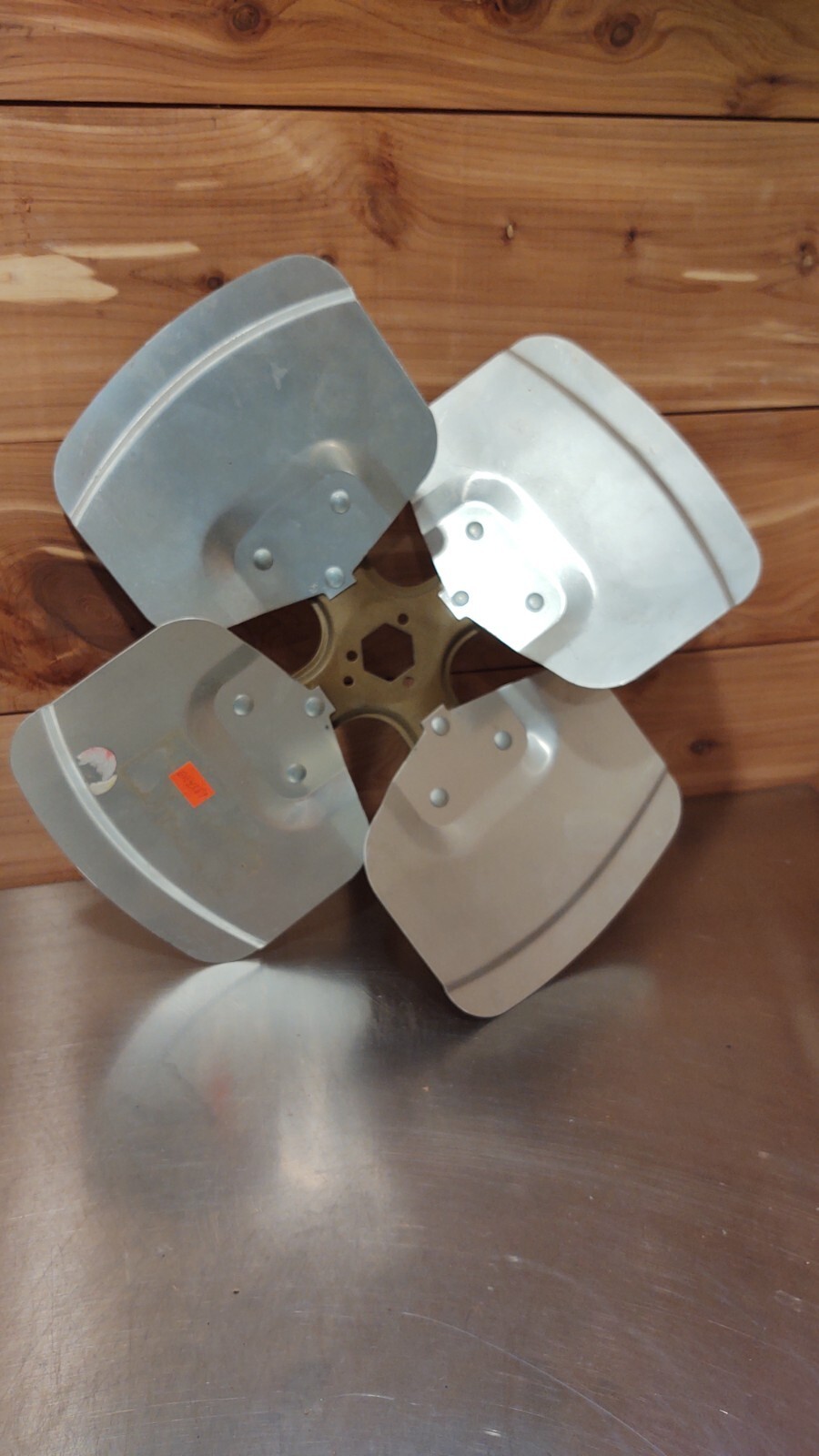 Fan Blade, 14″ Dia, 4-Blade, 23 Degree Pitch, Interchangeable Hub, CCW 64389