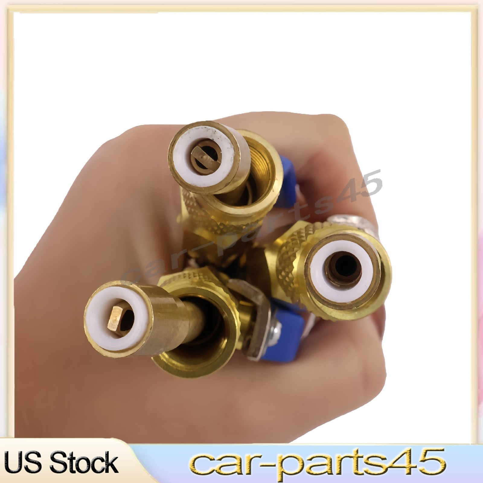 Fits R-410A Refrige 3Pack 29986 Plus II 1/4″ Hose with Compact Ball Valve 72″