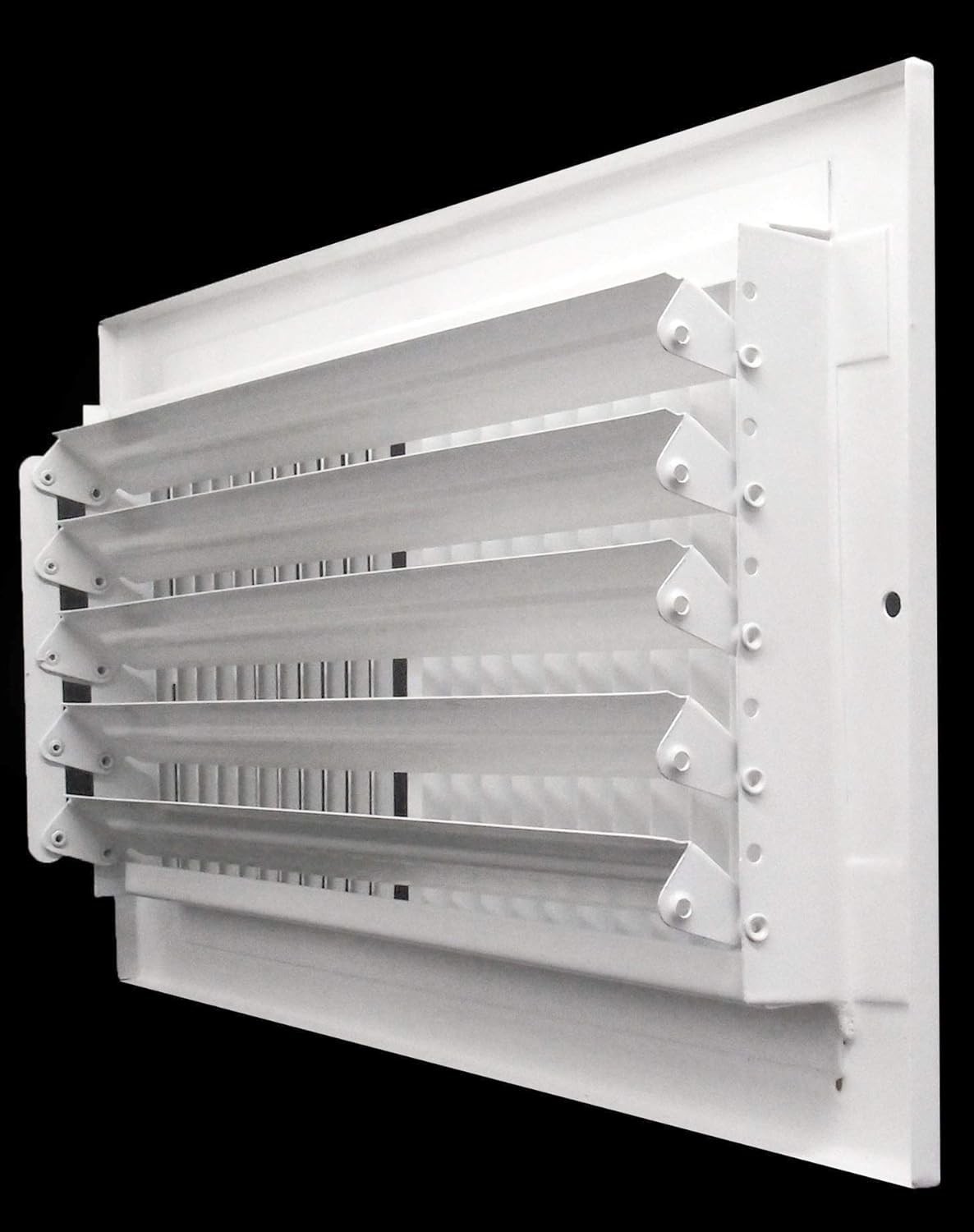 HVAC Premium 16” X 8” 2-Way-Vertical AIR Supply Grille – Vent Cover & Diffuser