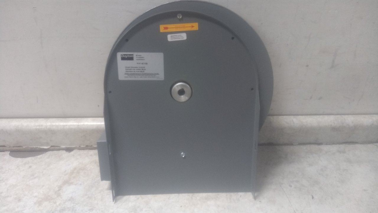 Dayton 4C108 10-9/16 In Wheel Dia High Pressure Blower w/out Motor