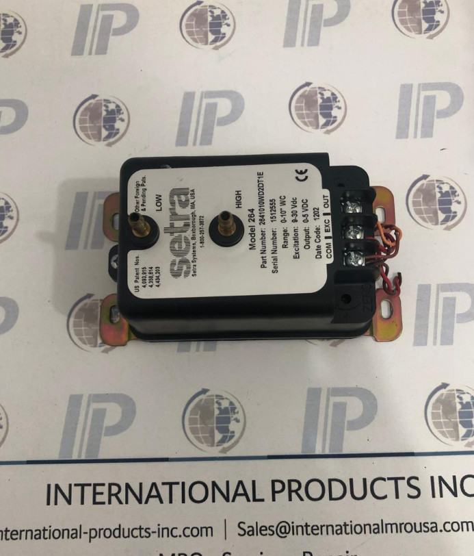 Setra 2641010WD2DT1E 264 Series Differential Pressure Transmitter