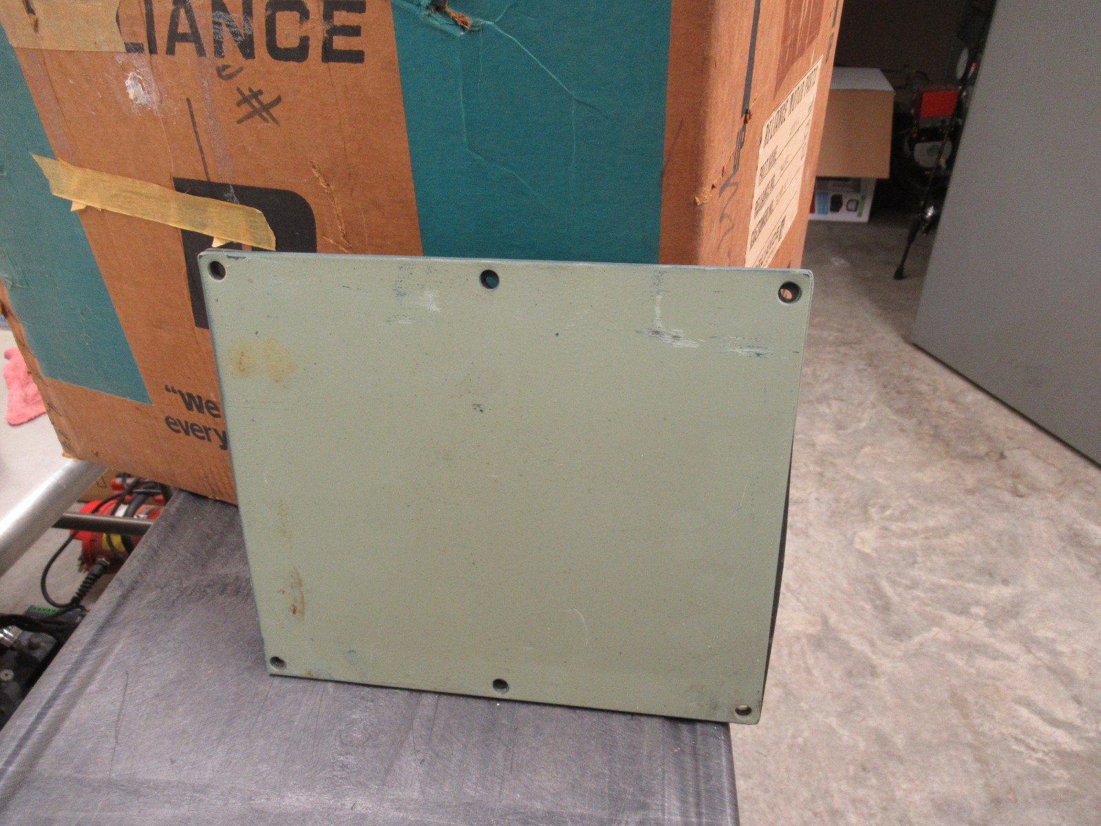 NOS Reliance Electric 1 H.P. Blower Kit 417077-4 B400ATZ 3 Phase 1725 RPM NEW!!