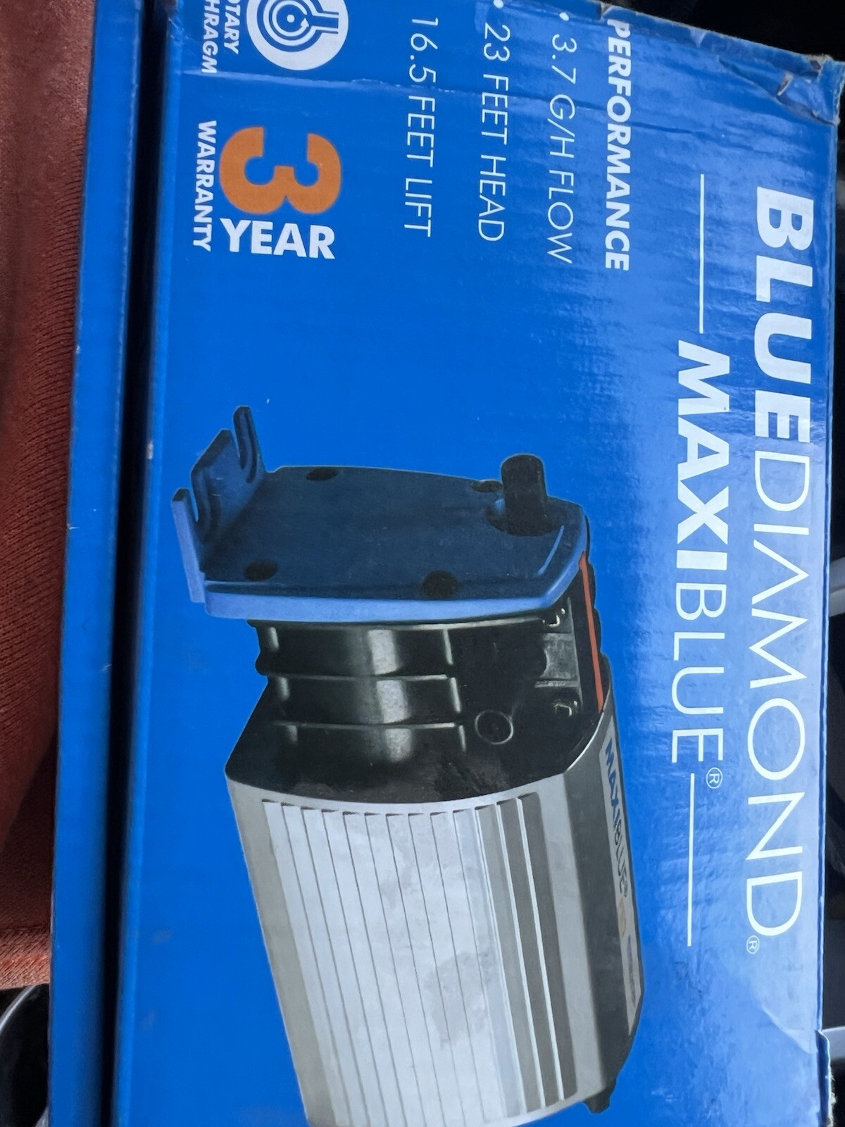 Blue Diamond Max blue Pump