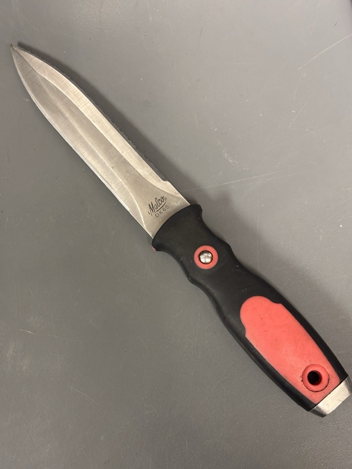 Malco Stainless Steel Duct Knife w/ Sheath