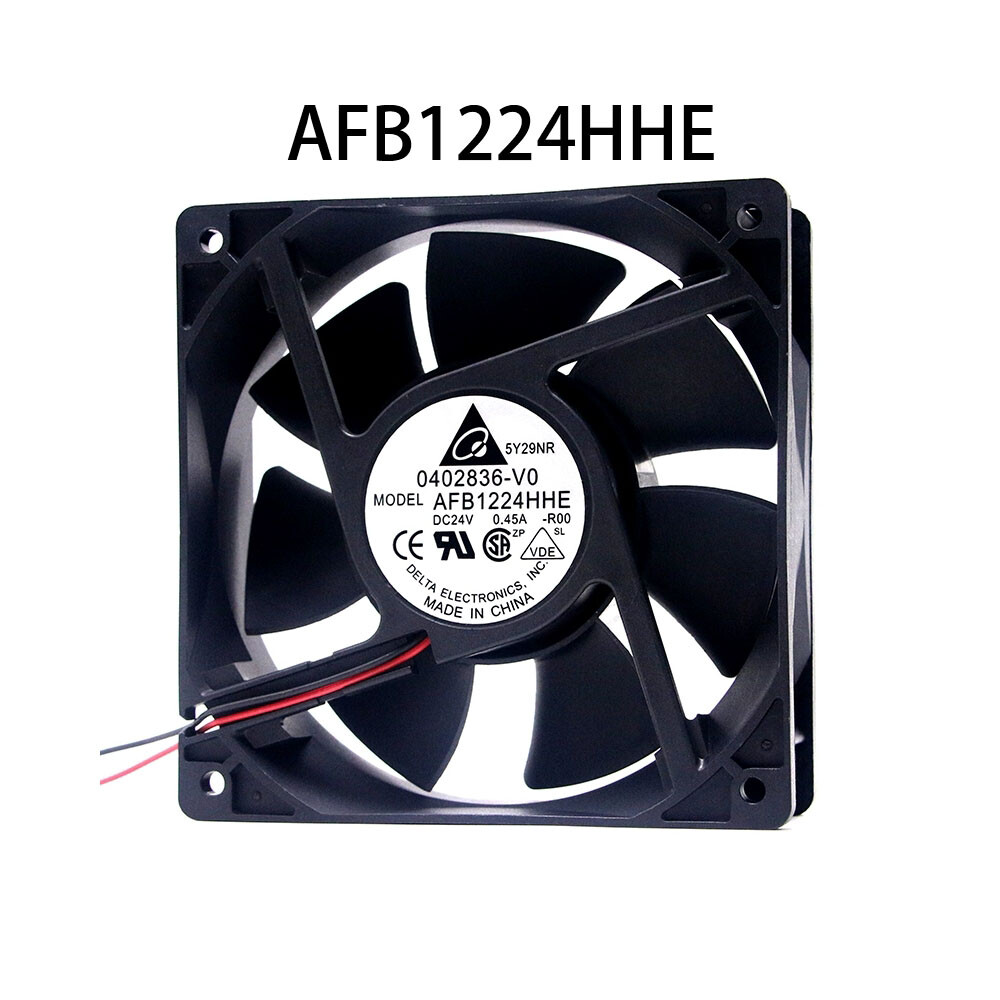 Delta 120*120*38mm AFB1224HHE – R00 24VDC 0.45A 3-wire CPU / Case cooling fan
