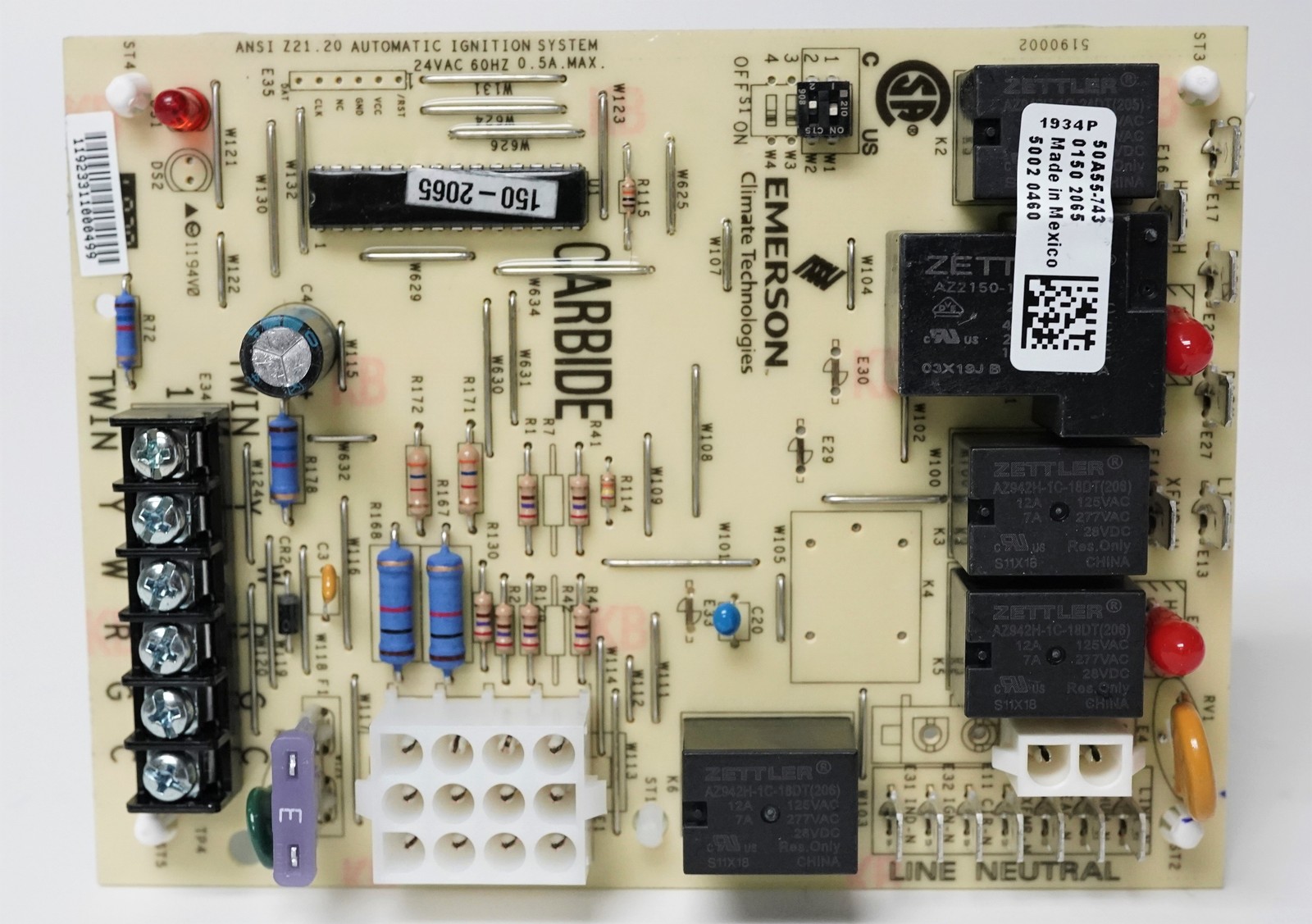 50A55-743 for Amana/Goodman PCBBF112S 0130F00005S B18099-26 B1809926S PCBBF123S