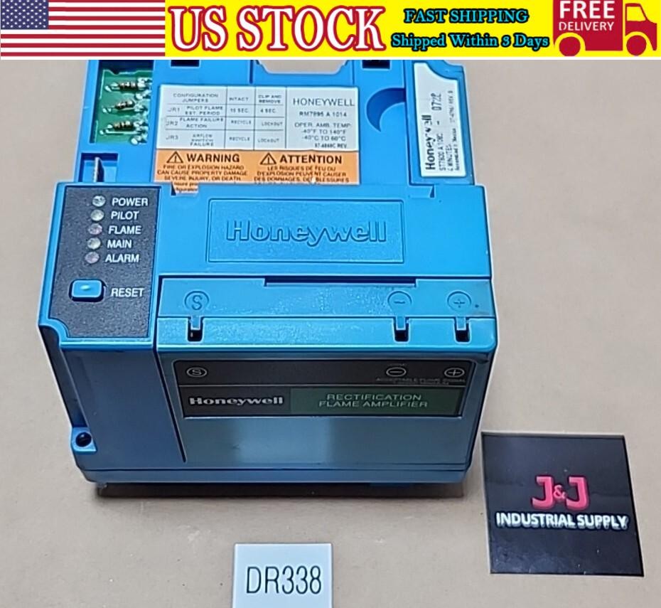 *PARTS/REPAIR* Honeywell RM7895A1014 Burner Control Auto Program Control Rev D