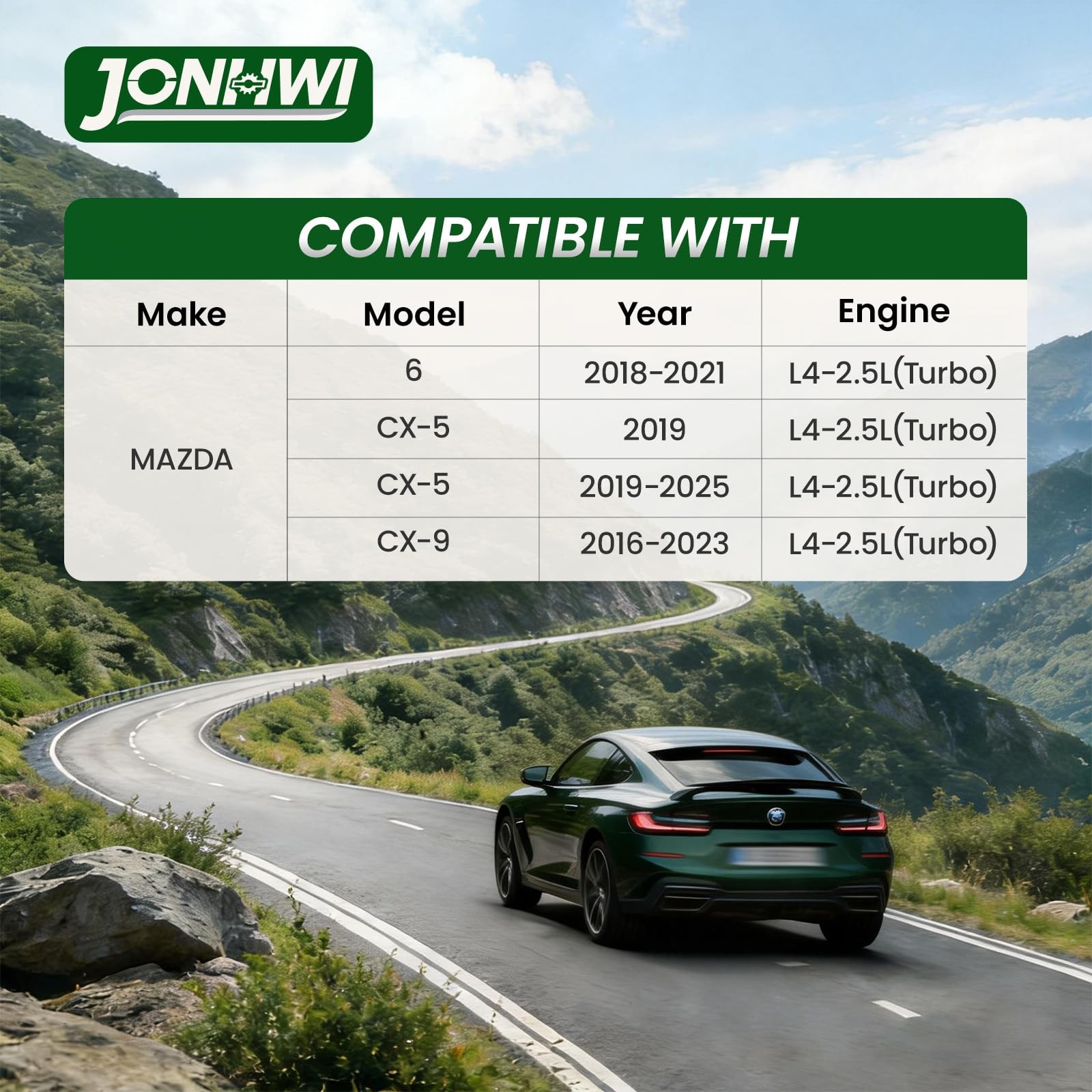 Jonhwi Engine Air Filter Ca12167 Compatible Mazda 6 2018-2021 Cx-5 2019-2025