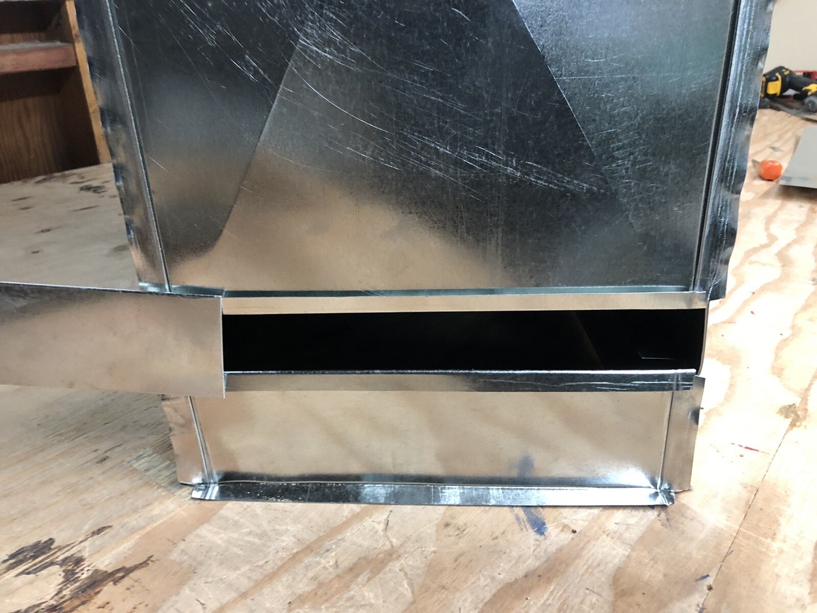19 5/8X19 7/8×30 W/Filter Rack Return Air Duct Plenum-26 Gauge, HVAC Duct Work