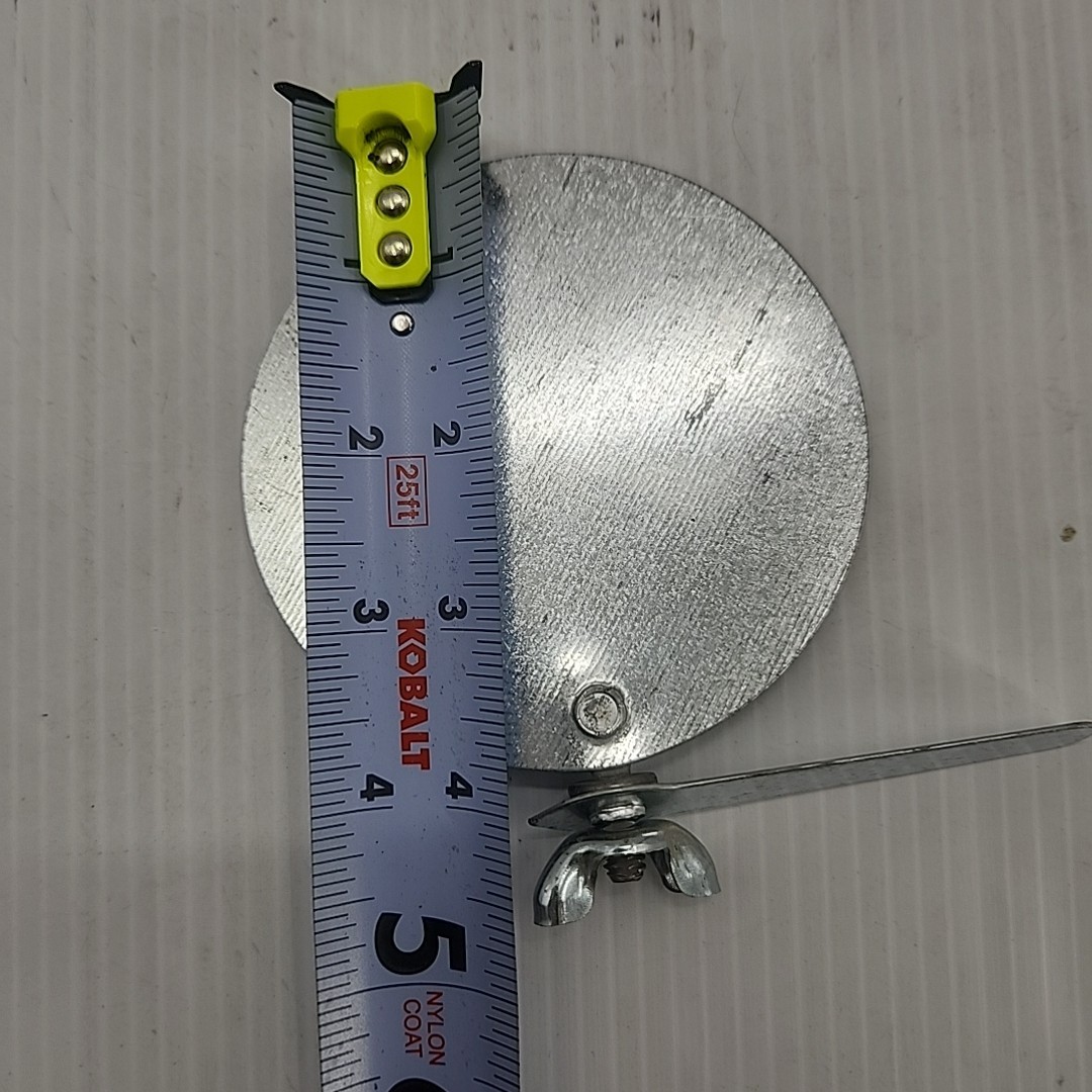 4″ Round Damper c/w Key [109]