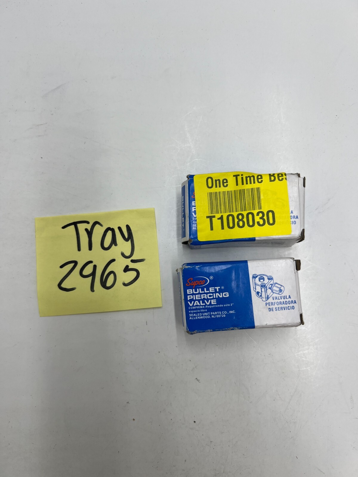 QTY 2 Supco BPV31 BULLET® Piercing Valve 1/4″, 5/16 & 3/8″ O.D.
