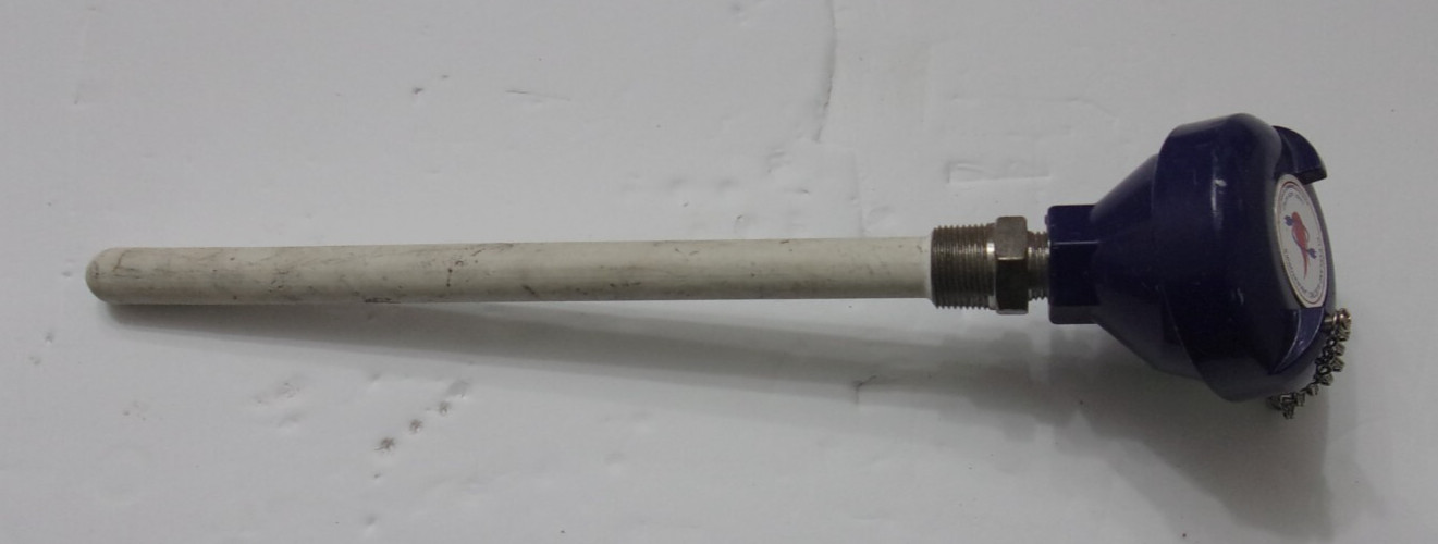 Cleveland Electric Base Fiberglass Pipe Thermocouple 3/4″ NPT All Length 15″