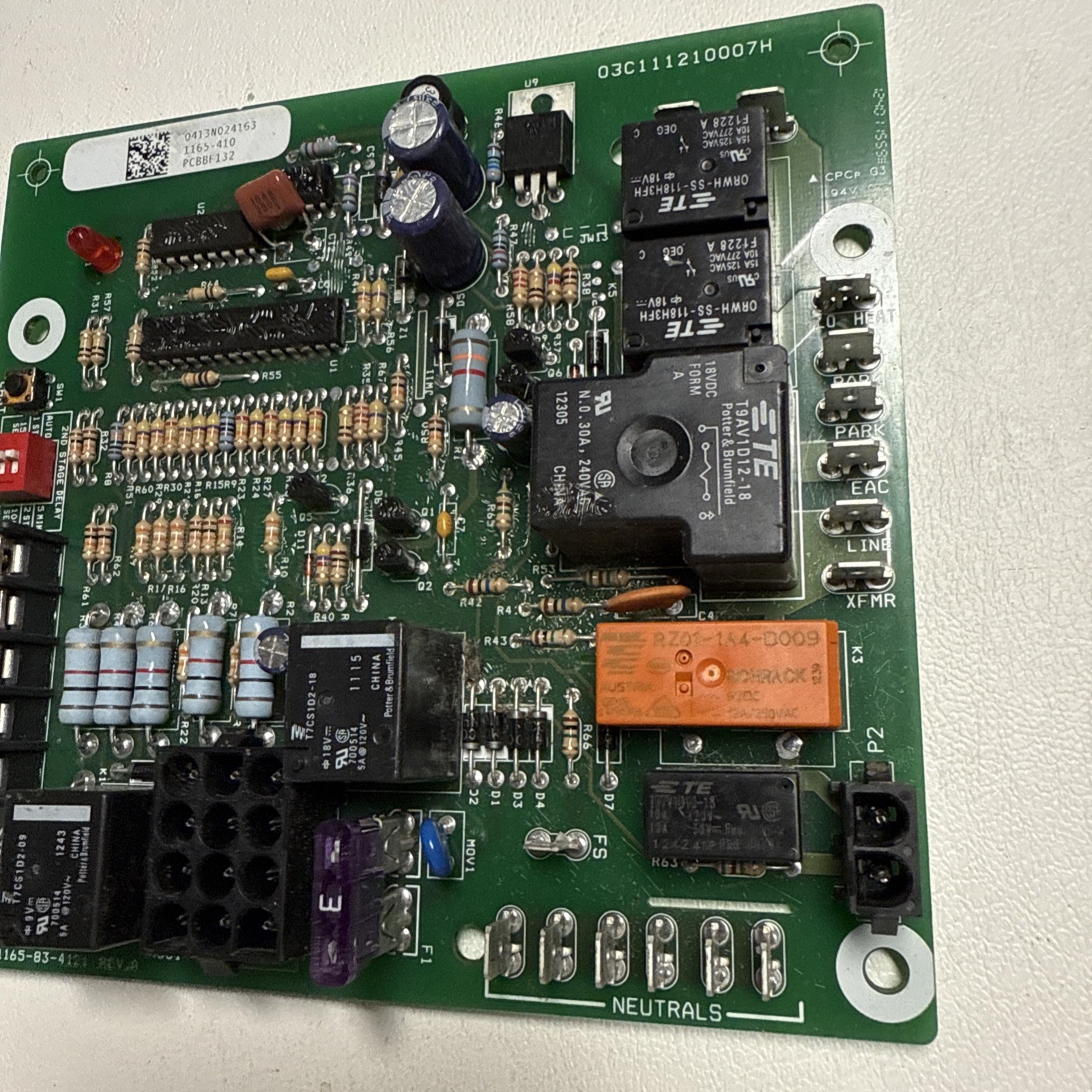 PCBBF132 Furnace Control Board 1165-410