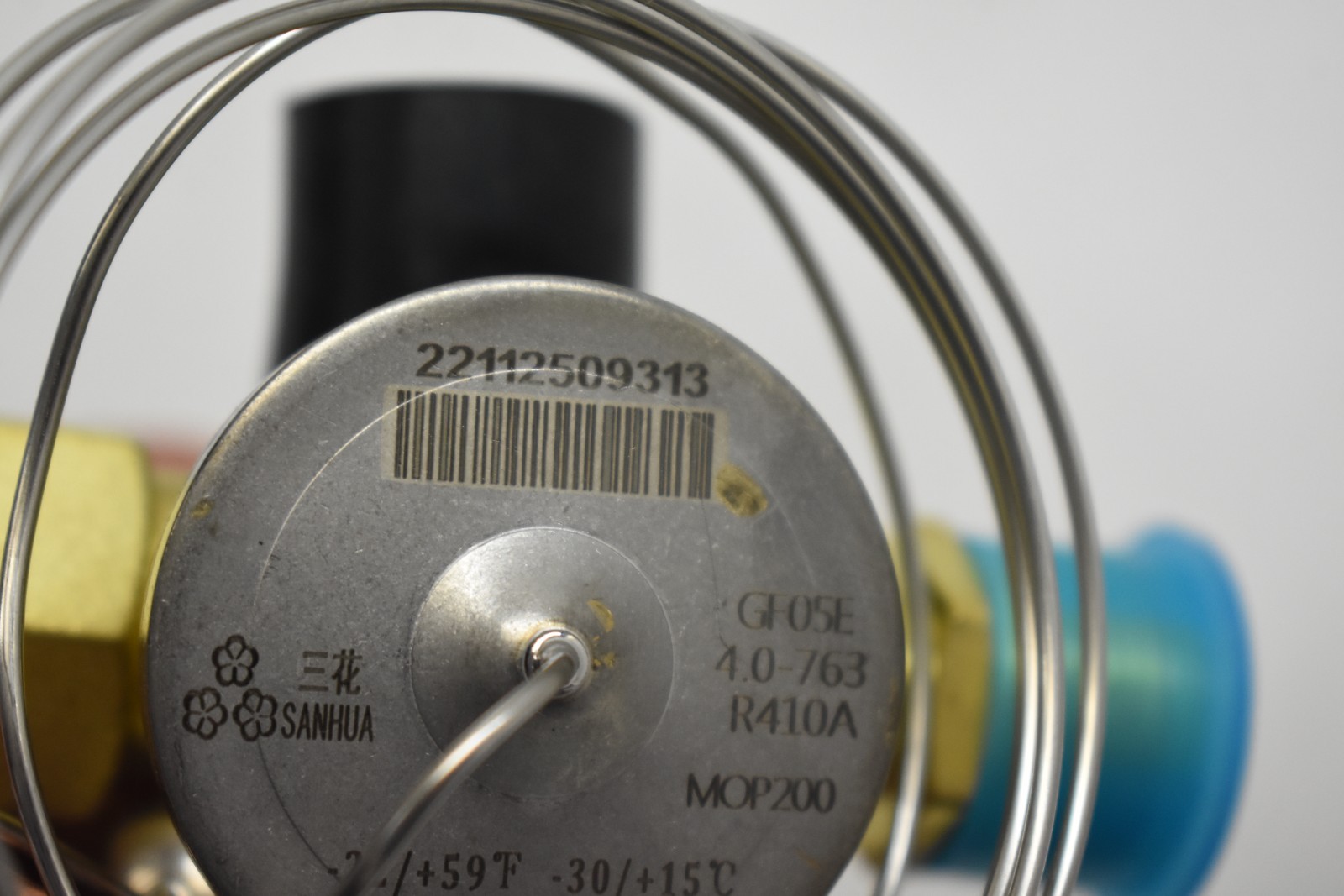 Carrier EA36YU822 Thermal Expansion Valve GF05E 4.0-7.63 MOP200 670psig 46bar
