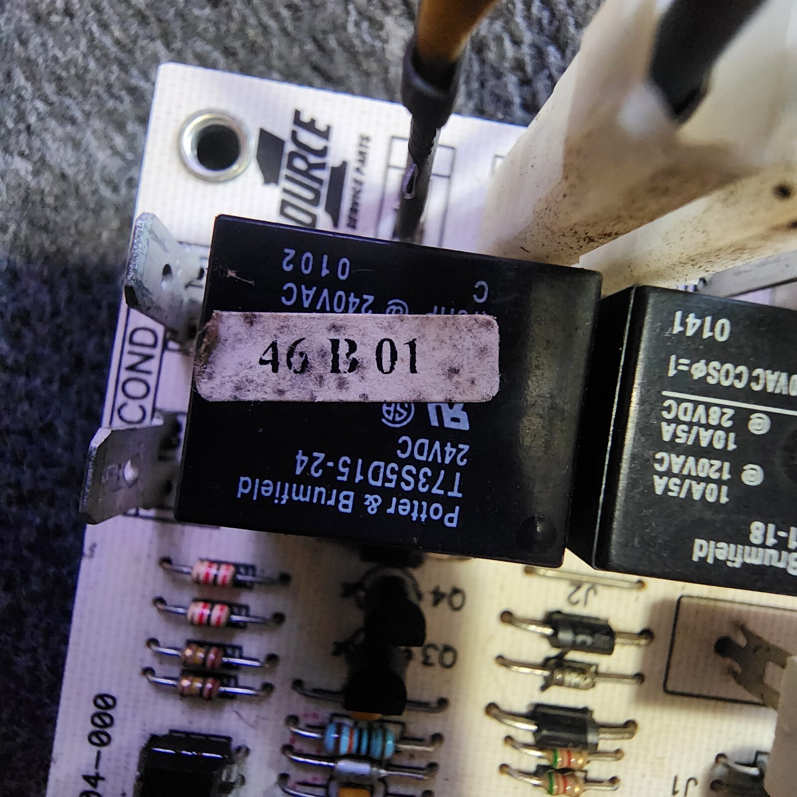 Source1 HVAC Control Circuit Board (031-01267-001A) Made In Mexico