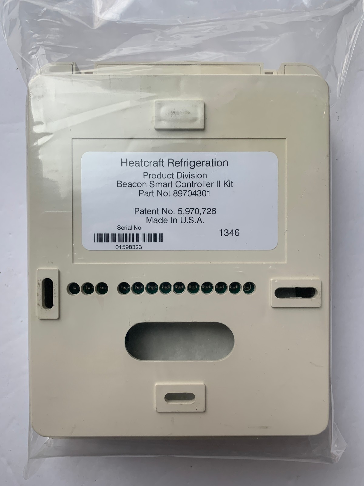 Excellent Cond Heatcraft Refrigeration Beacon II Smart HVAC Controller 89704301