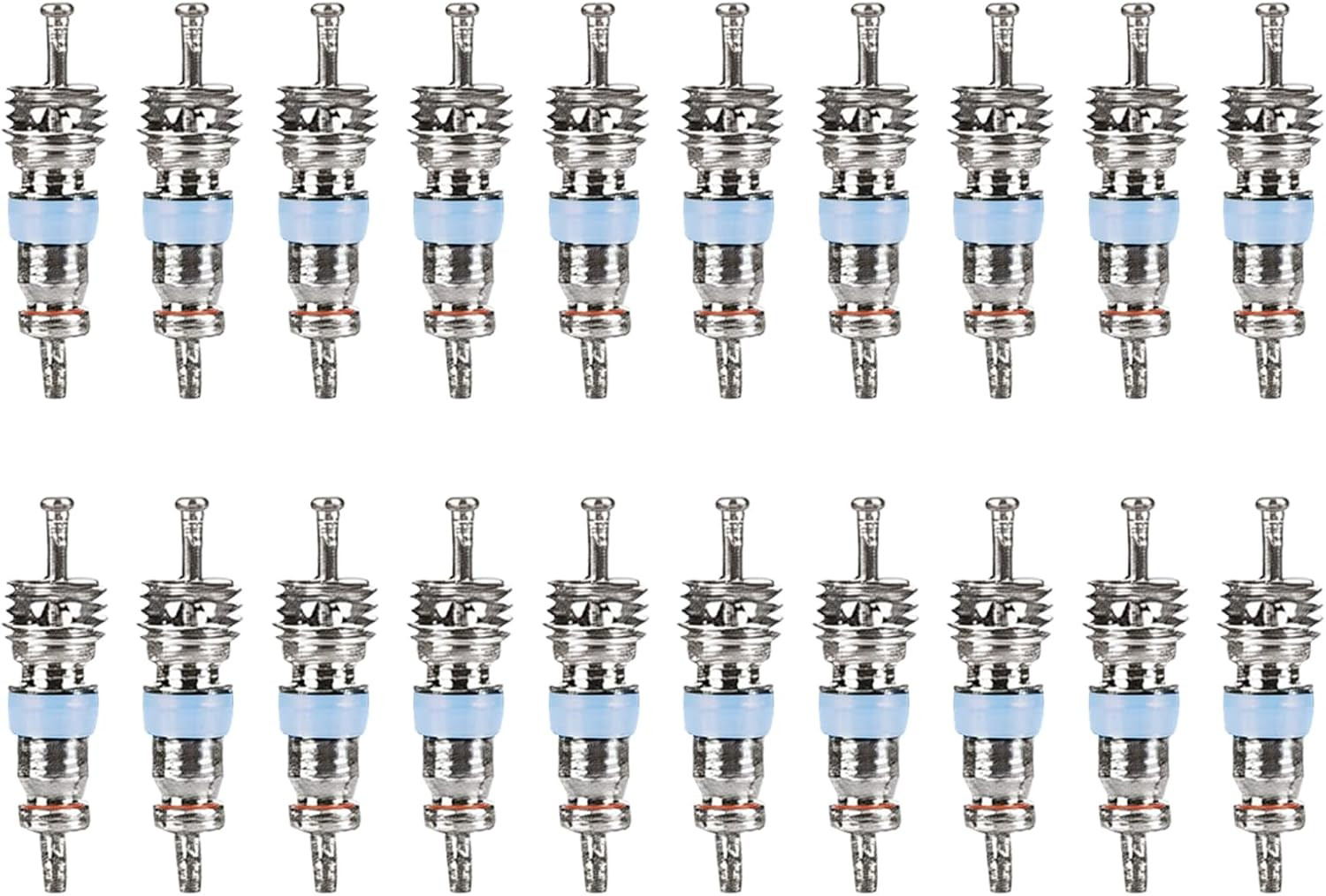 20Pcs Hvac Schrader Valve Core for R32 R22 R410A Refrigerant, AC Schrader Valve