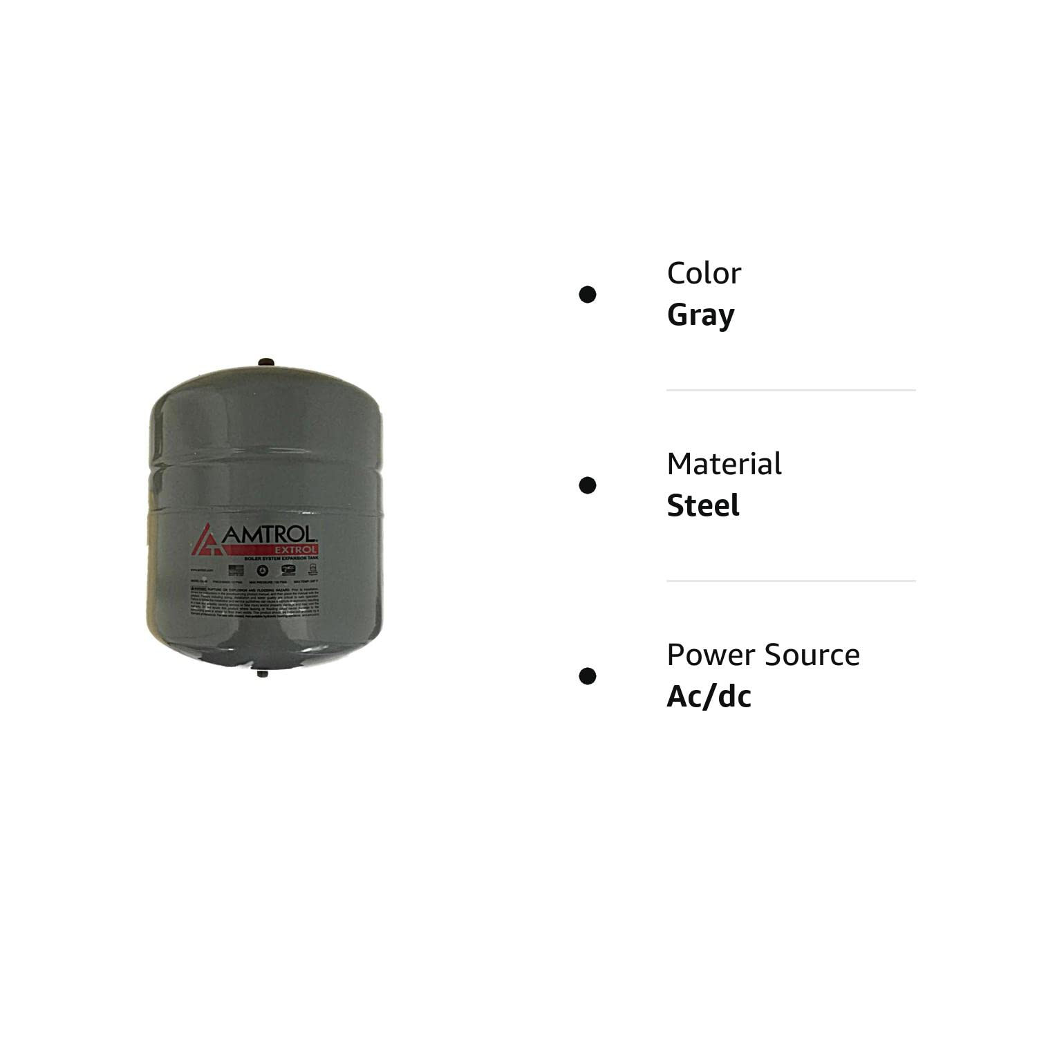 EX-30 AMTROL EXTROL TANK (11×15-1/2inch 4.4gallon) 5 year limited warranty