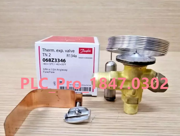 1PCS new Danfoss 068Z3346 T2 R134a/R513A 3/8inx1/2in Thermal Expansion Valve