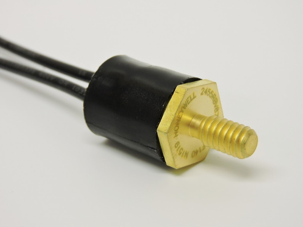 REZNOR 210762 Waste Oil Heater Pre Heater LOW Temp Limit Switch (BLACK WIRES)