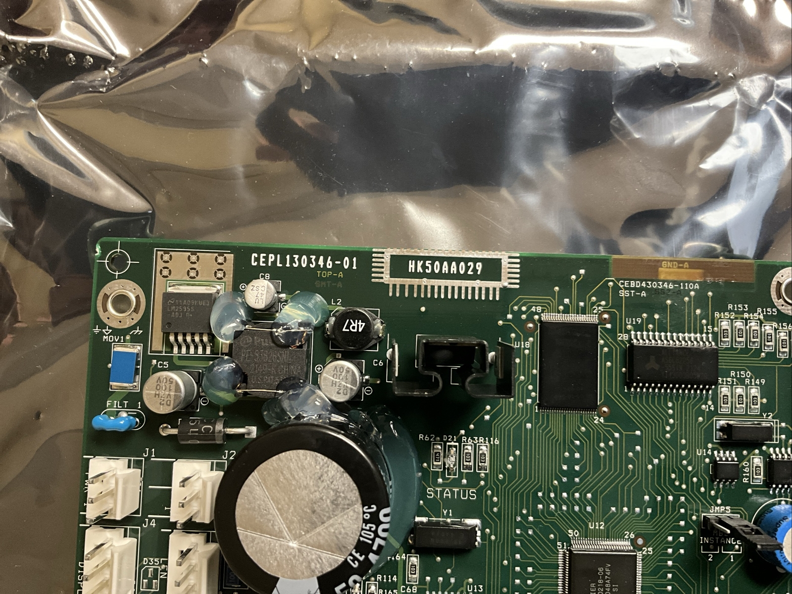 CARRIER CEPL130346-01 HK50AA029 CHILLER CONTROL BOARD MODULE