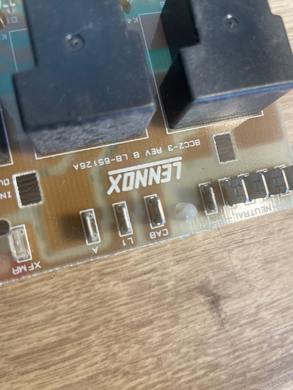 Lennox BCC2-3 REV B / LB-65126A Furnace Control Board