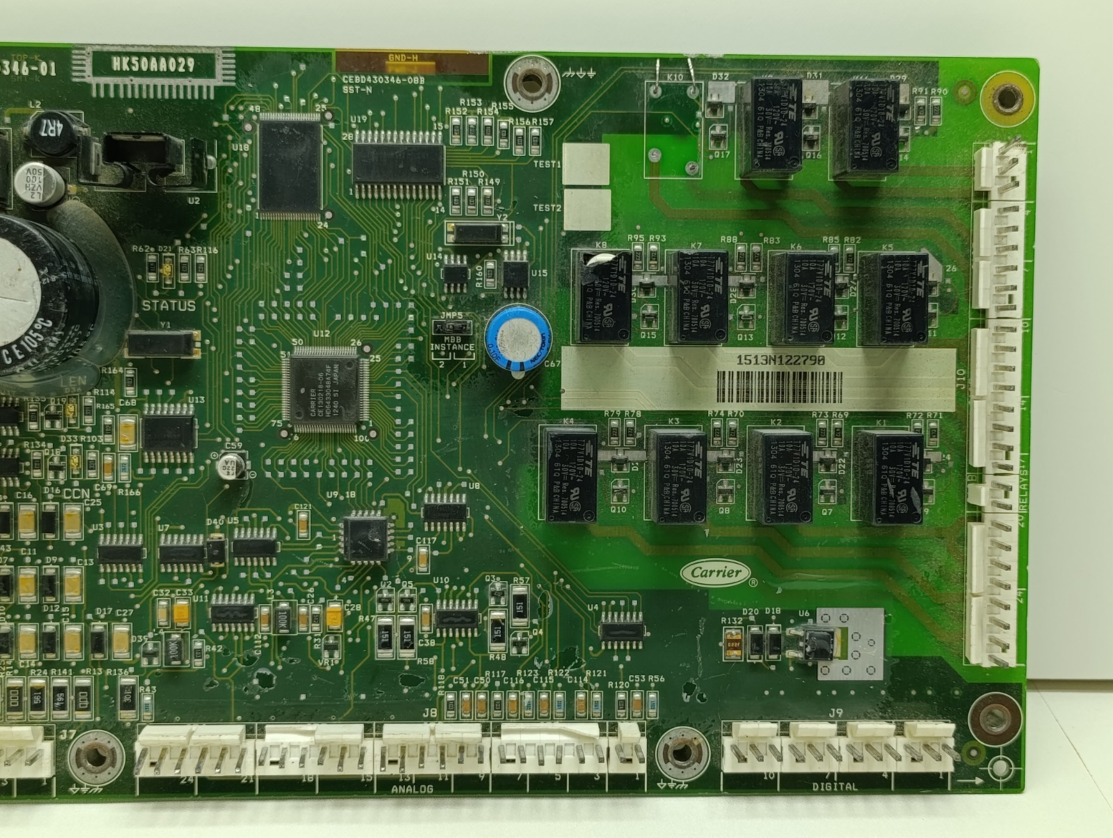 Carrier CEPL130346-01 Chiller Control Board HK50AA029 Per 2 pcs lot