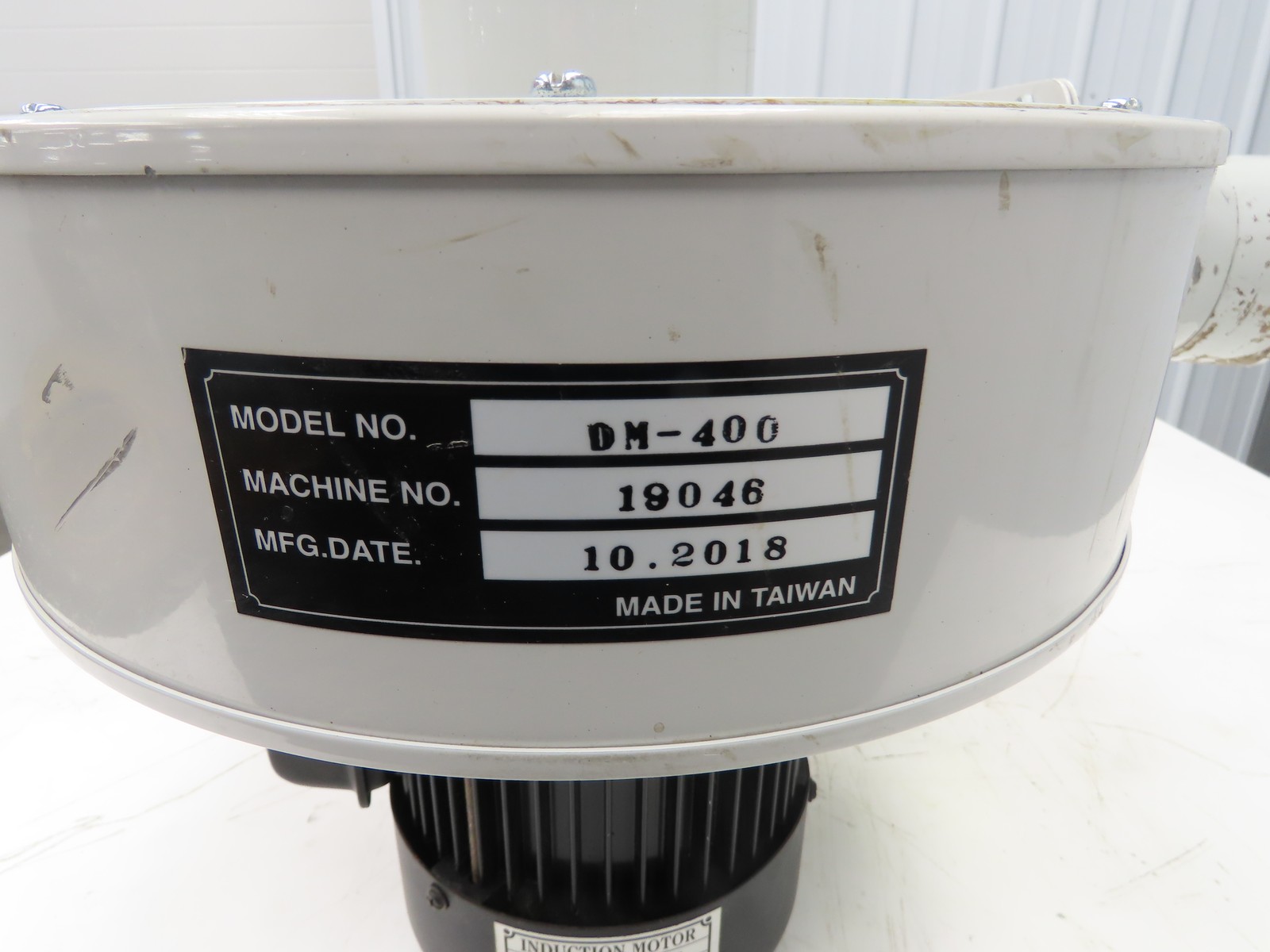 DM-400 10″ Centrifugal Fan Blower 1Hp 3450rpm 230/460V 3Ph 4″x 4″ Inlet/Outlet