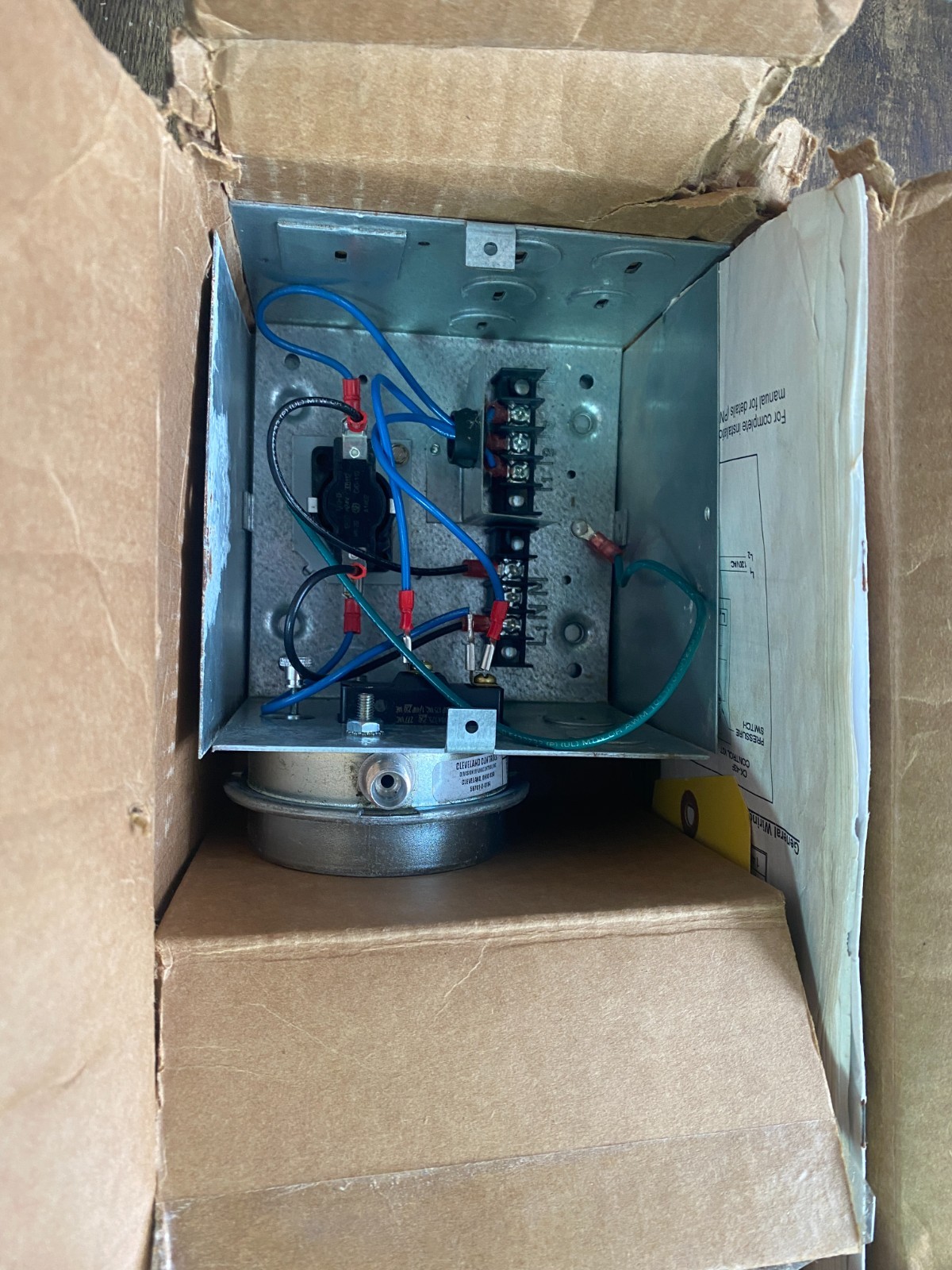 OEM Field Controls CK-43F (46282643S) Draft Control Kit – Open Box