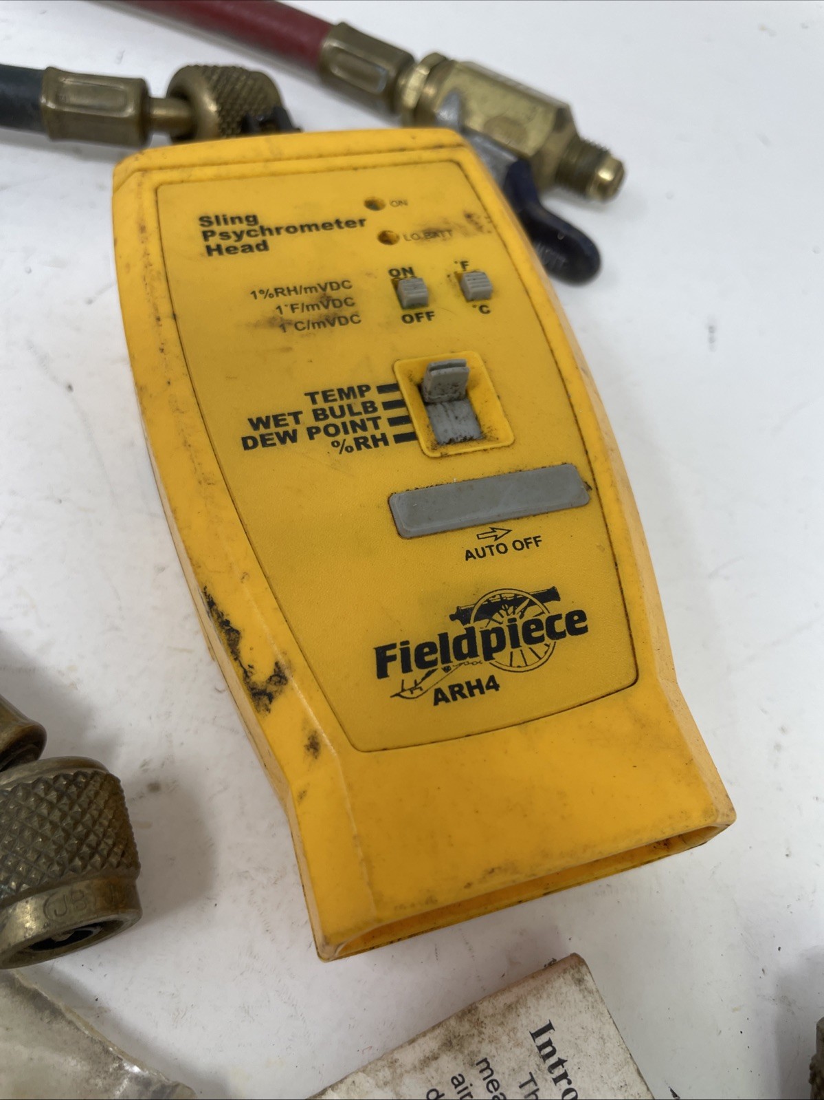 Yellow Jacket Refrigeration Freon Toy Feildpiece psychrometer lot sold not test!