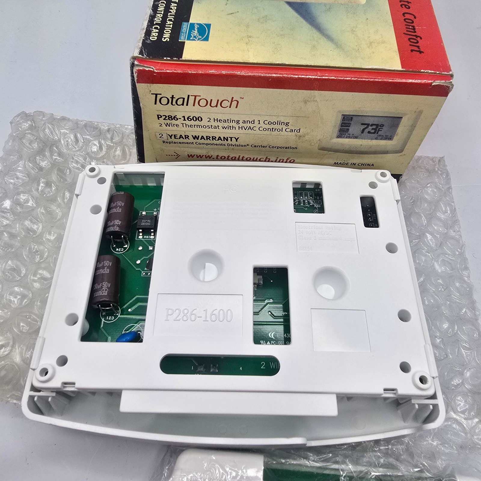 TotalTouch P286-1600 2H/1C 2 Wire Thermostat HVAC Control Card