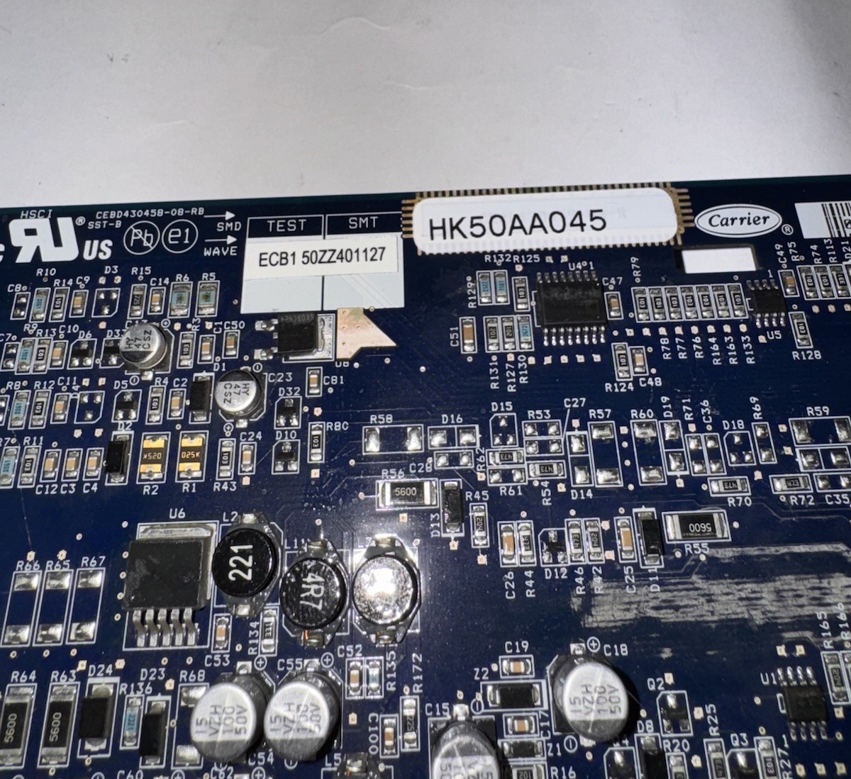 HK50AA045 50ZZ401127 CEBD430458-08-RB Control Board Carrier Chiller