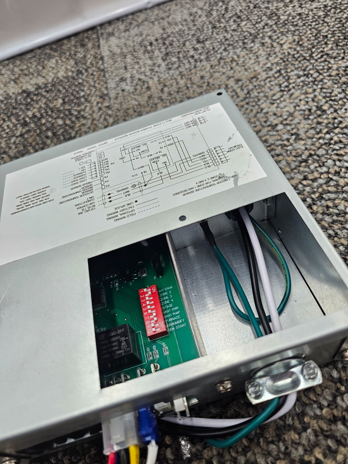 Multi-Zone Power Board Module For Use With Air Conditioners 579 595 4579 4595