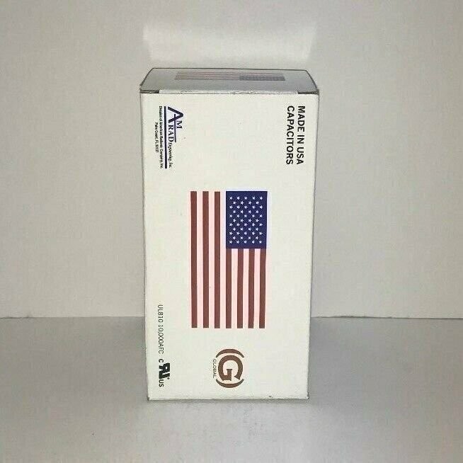 AmRad USA2226BA Run Capacitor 35 + 3 uf MFD 370 / 440 Volt Made in USA