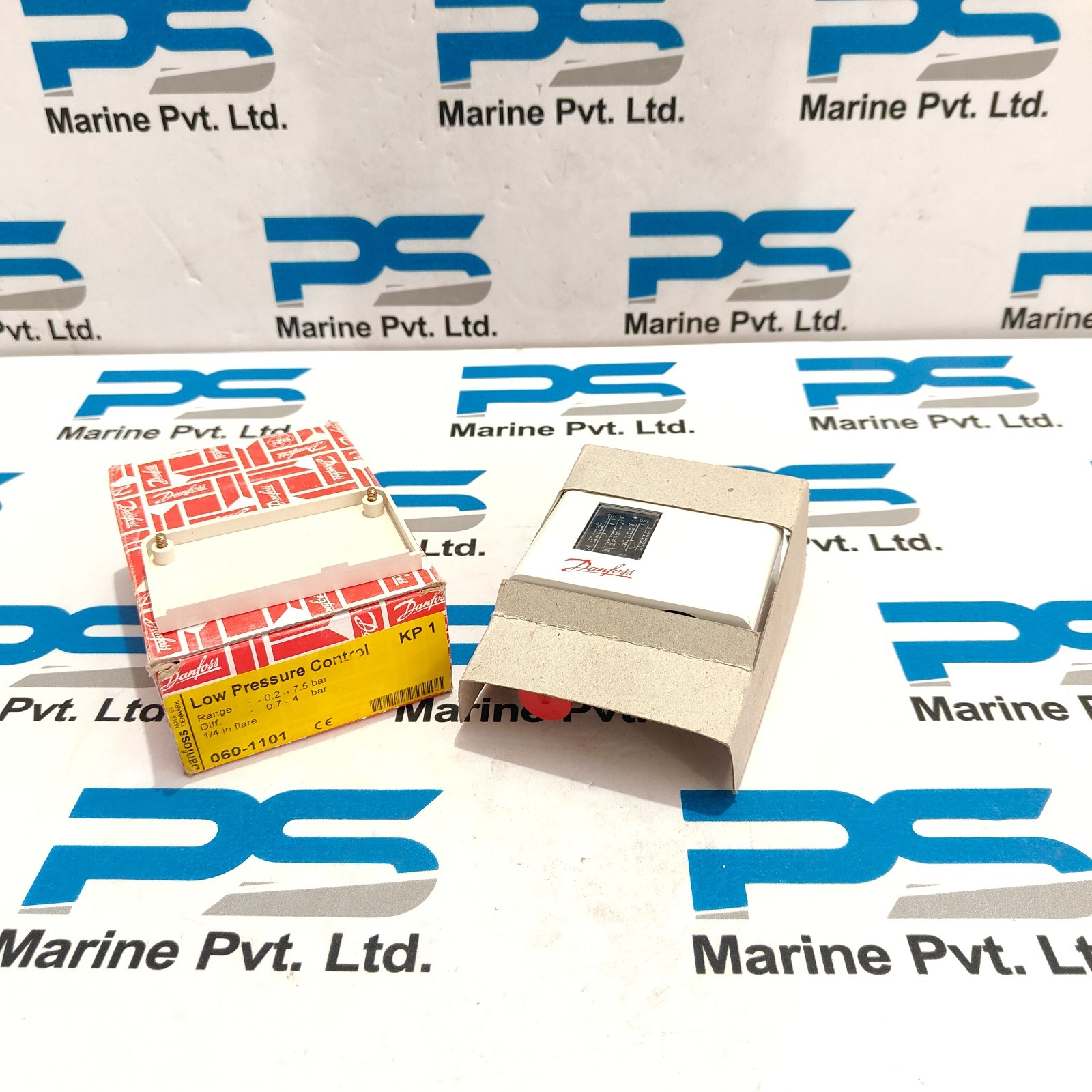 DANFOSS KP 1 LOW PRESSURE CONTROL (RANGE :-0.2-7.5 BAR) 060-1101