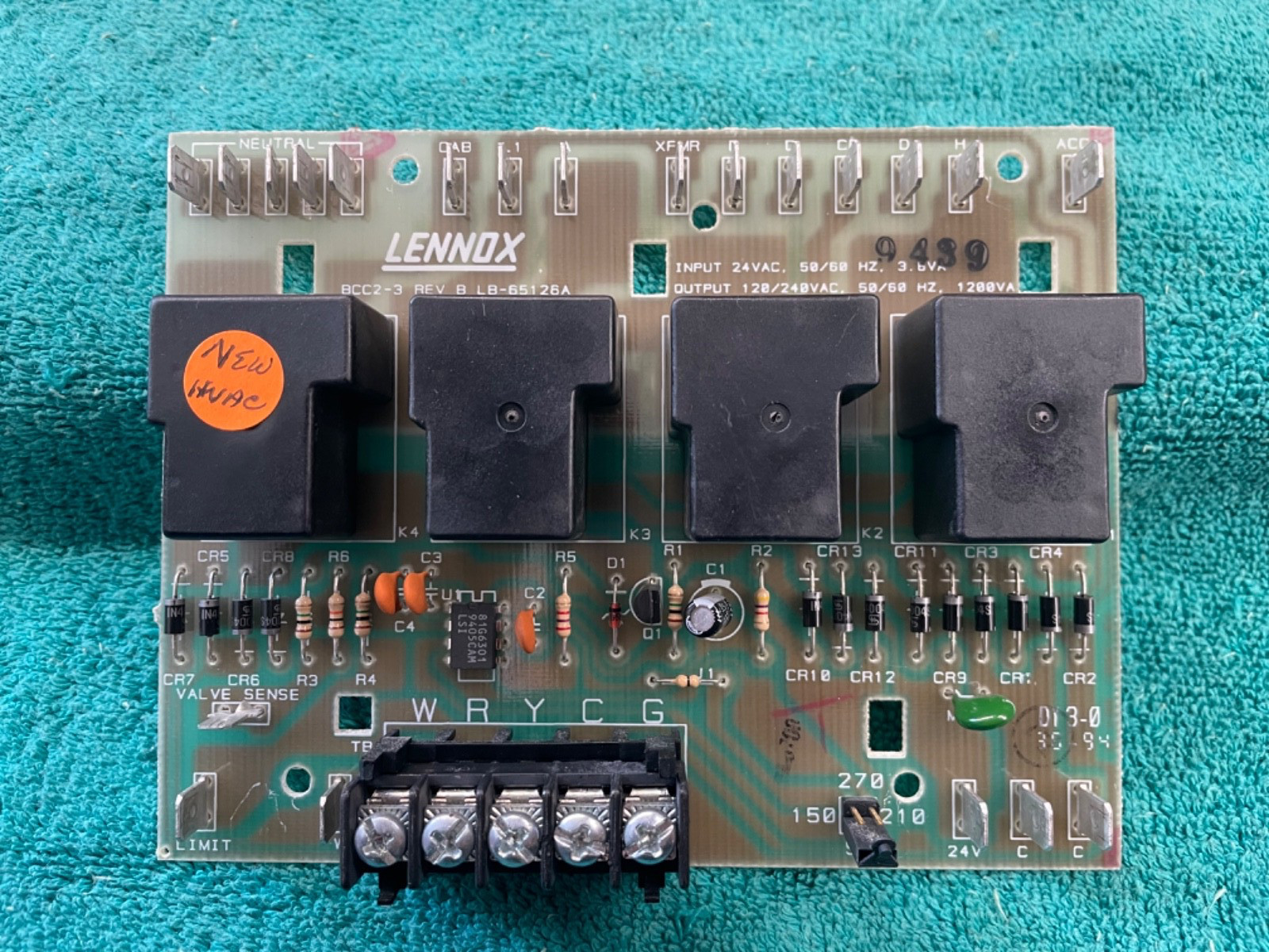 New Lennox BCC2-3 LB-65126A OEM Control Board BCC1 BCC3 48K98 35K77 40L88