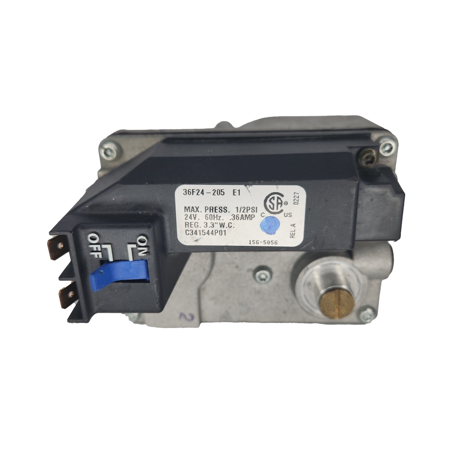 Trane American Standard 36F24-205 Gas Valve