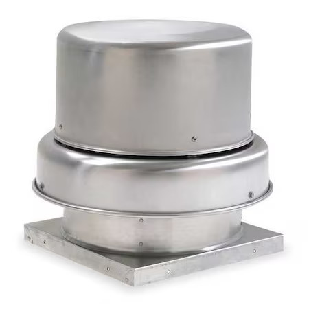 Dayton 16D533 Downblast Vent, Direct Drive, 8-1/4 In