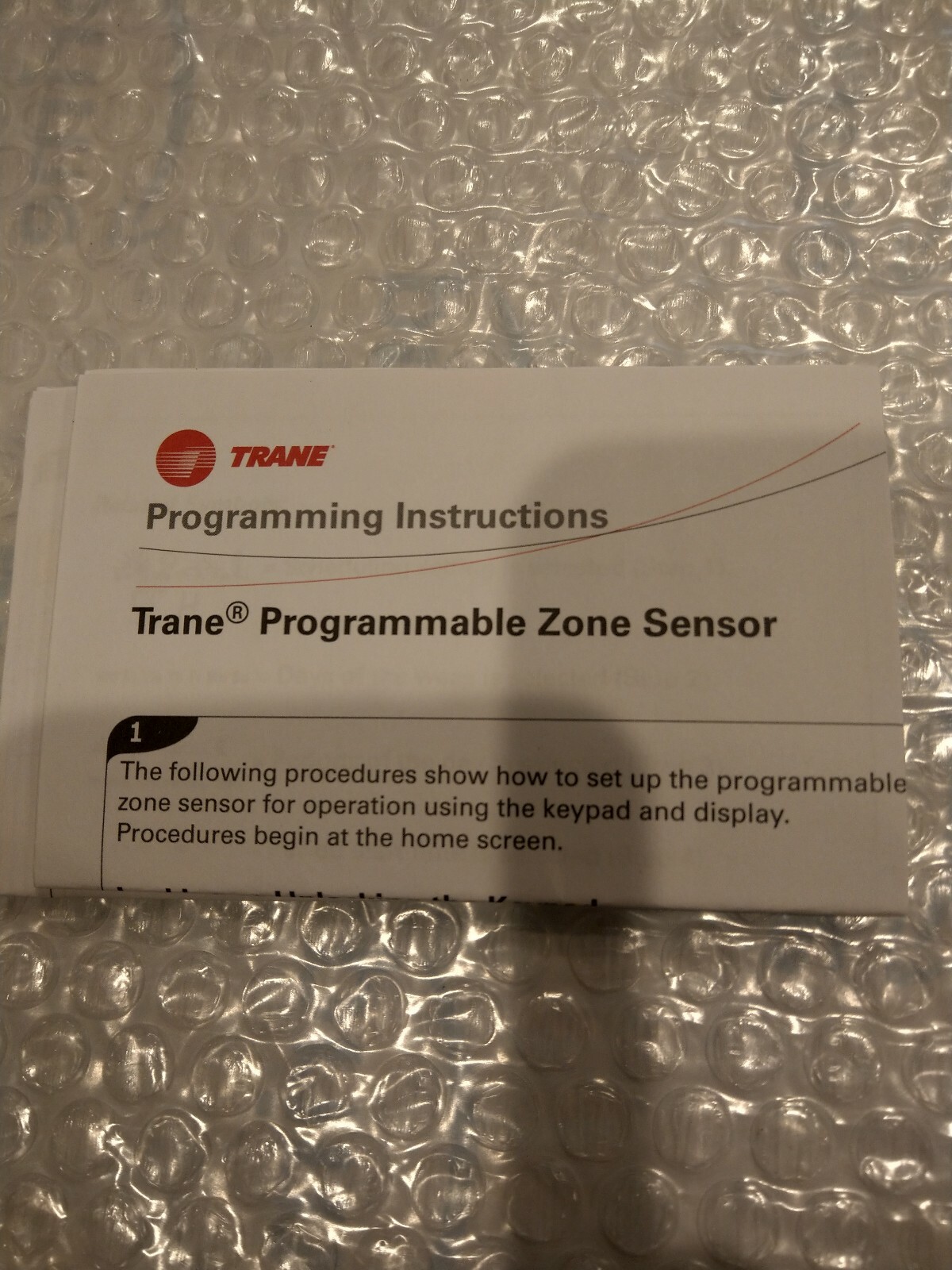 OEM Trane SEN01577 Programmable Zone Sensor BAYSENS119A X13790884-01 NIB