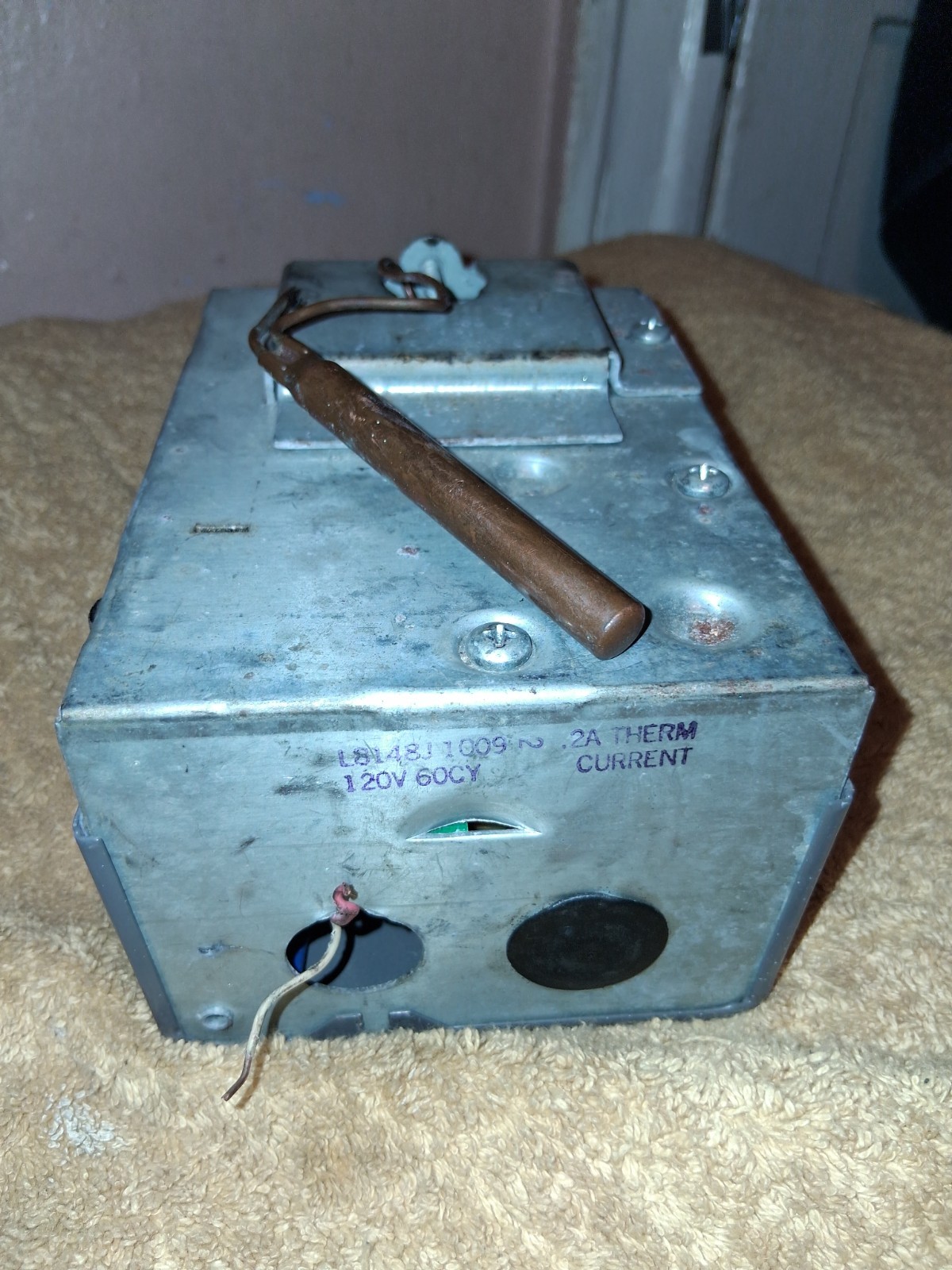 Honeywell Resideo L8148J1009 Aquastat Relay Salvaged From Large Boiler