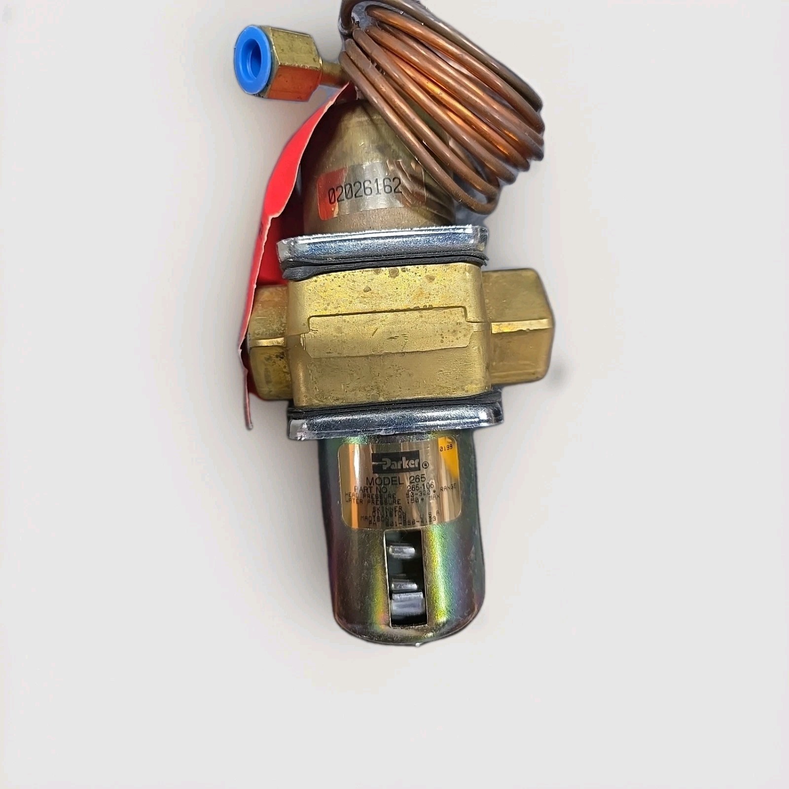 DAIKIN/McQuay/Parker Water Regulating Valve 802026162/265-106 (BRAND NEW)