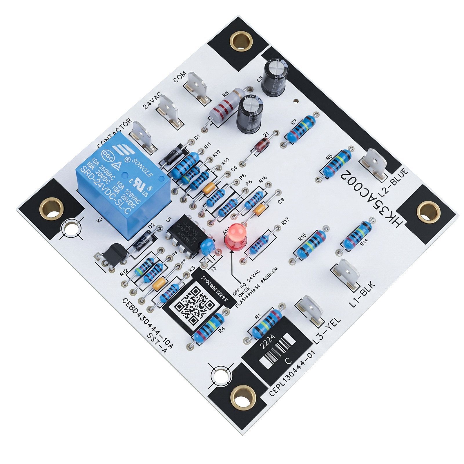 HK35AC002 Relay Control Circuit Board Replacement 113AEA060000BGAA CEPL130444-01