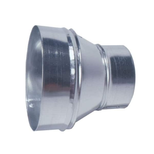 Master Flow 7 in. to 4 in. Round Reducer Used to Increase to Decrease Pipe Size
