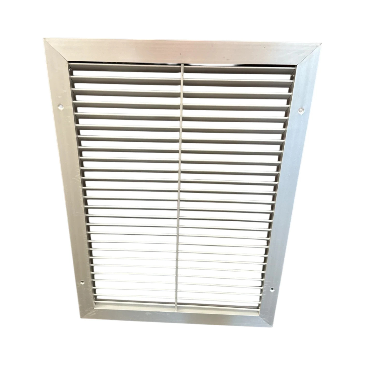 14 in. x 20 in. Steel Return Air Grille for Wall or Ceiling Openings Alum Finish